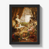 Still Life with Bust of Crown Prince Rudolf by Hugo Charlemont - thumbnail_1_bf_67433c84faa684e1cf4ba51b